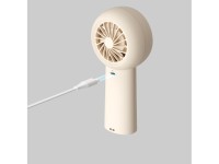 Ventilador portátil Jisulife Life5 Plus de 4000 mAh, mini ventilador USB - Beige Ventilador portátil Jisulife Life5 Plus de 4000 mAh, mini ventilador USB - Beige