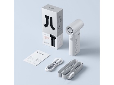 Ventilador port�til Jisulife Life9 de 5000 mAh, mini ventilador USB - Gris