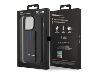 BMW Grip Hot Stamp case for iPhone 15 Pro - black BMW Grip Hot Stamp case for iPhone 15 Pro - black