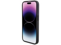 BMW Leather Blue Dots iPhone 15 Pro Max Case - Black BMW Leather Blue Dots iPhone 15 Pro Max Case - Black