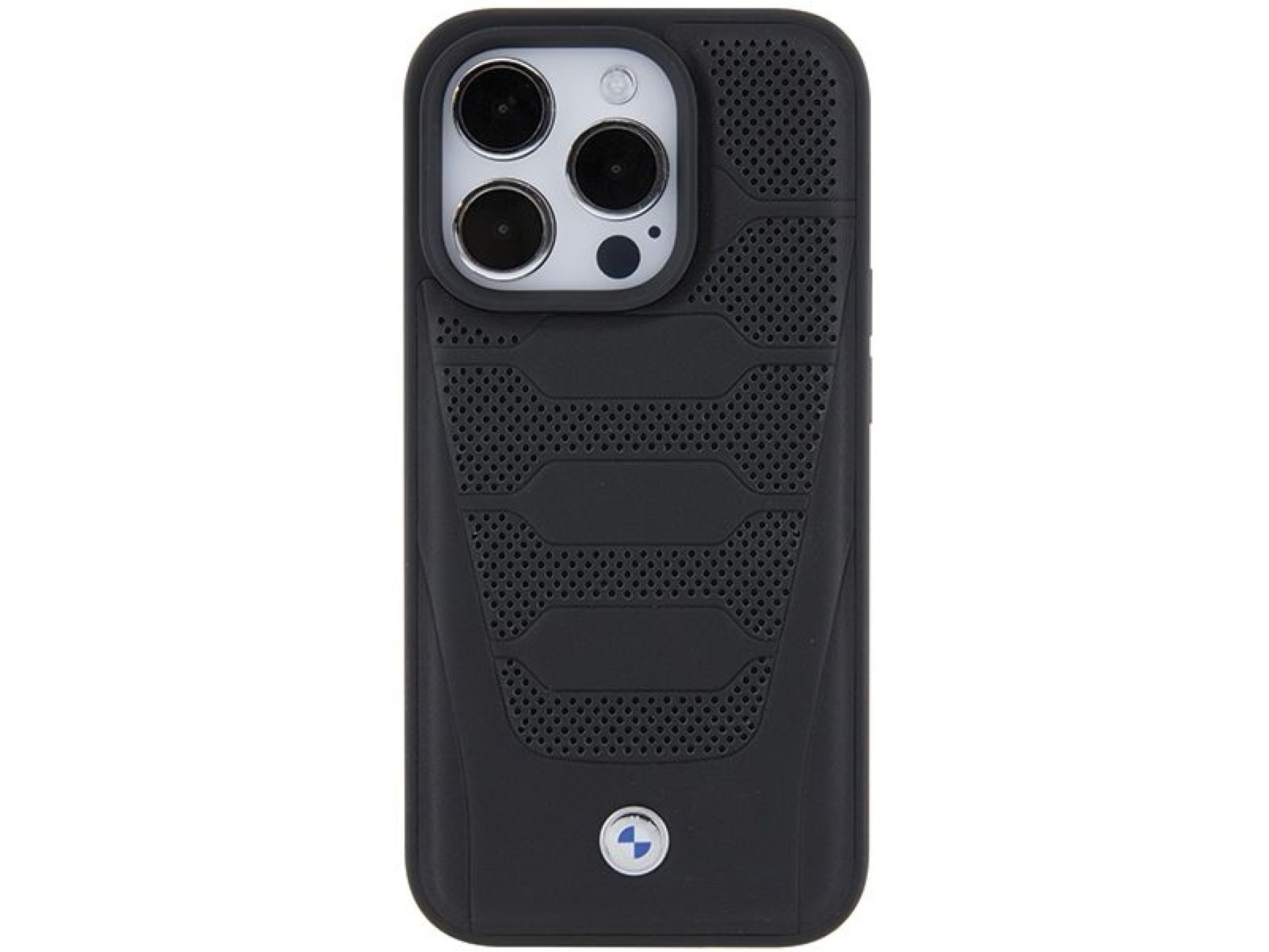 BMW Leather Seats Pattern case for iPhone 15 Pro Max - black