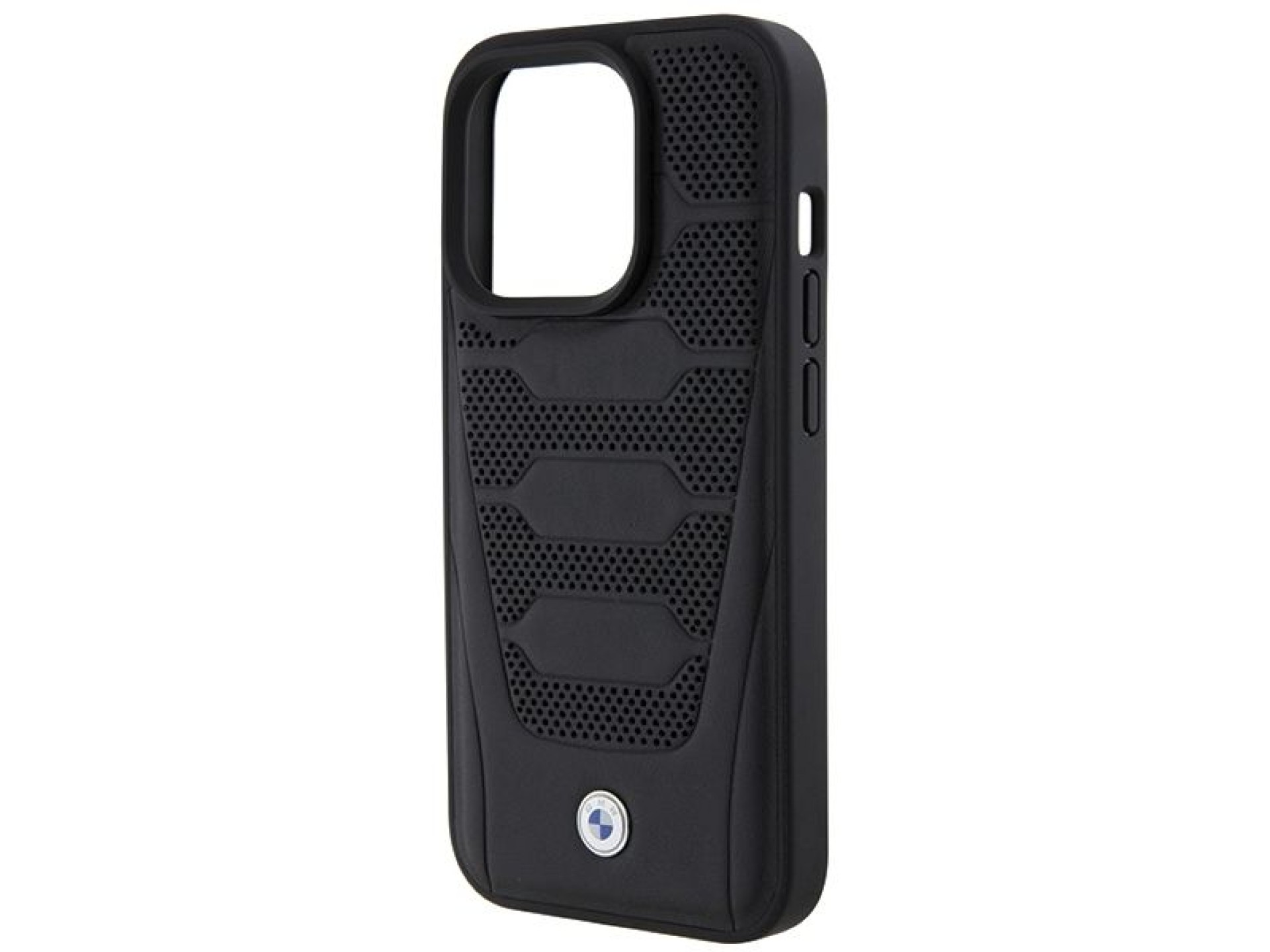BMW Leather Seats Pattern case for iPhone 15 Pro Max - black