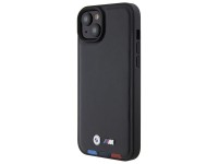 BMW BMHCP15M22PTDK iPhone 15 Plus 6.7" black/black Leather Stamp Tricolor BMW BMHCP15M22PTDK iPhone 15 Plus 6.7" black/black Leather Stamp Tricolor