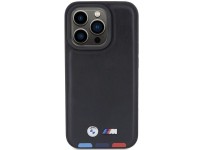 BMW BMHCP15L22PTDK iPhone 15 Pro 6.1" negro/negro Cuero estampado tricolor BMW BMHCP15L22PTDK iPhone 15 Pro 6.1" negro/negro Cuero estampado tricolor