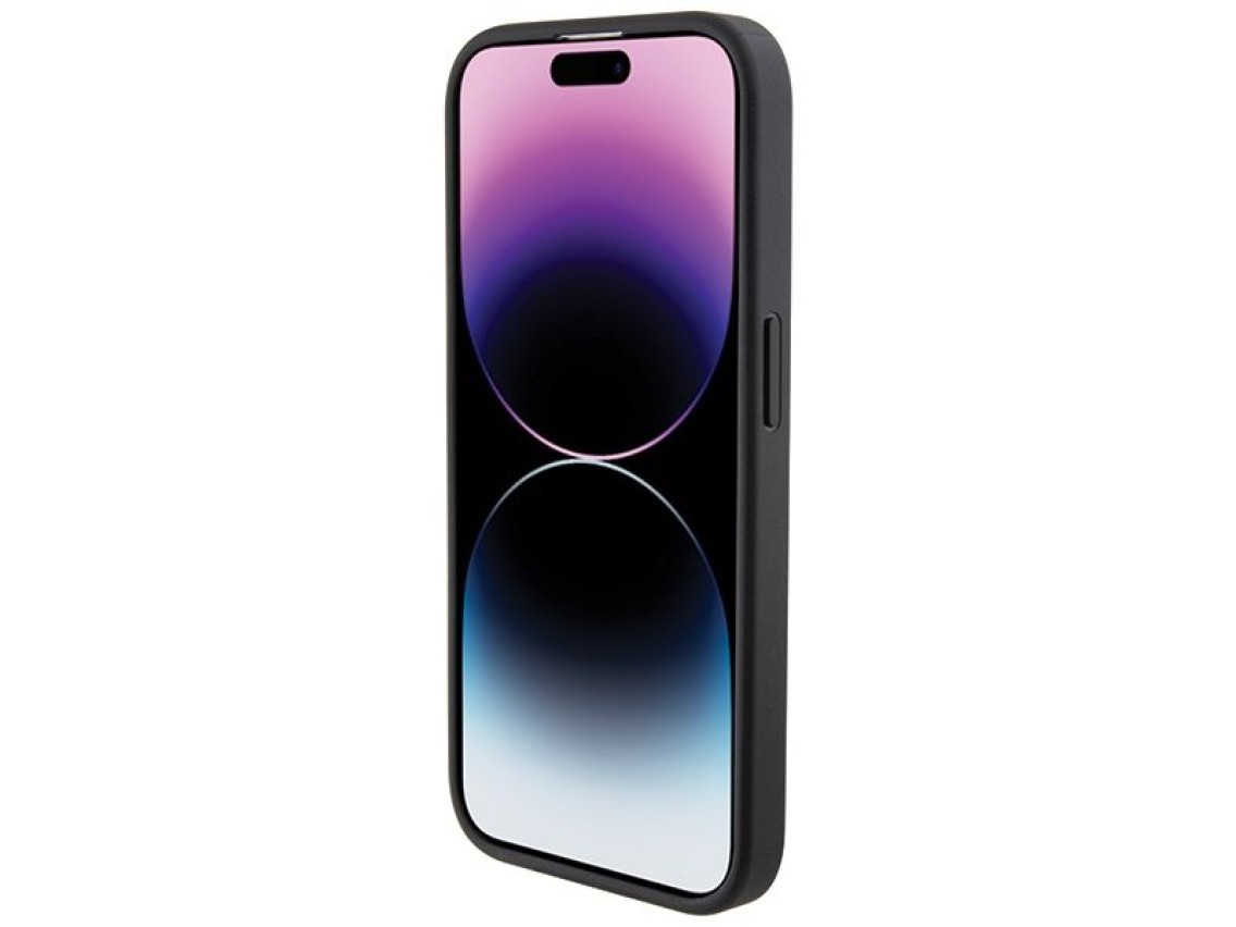 Capa BMW Quilted Tricolor para iPhone 15 Pro - Preta