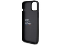 Funda BMW de cuero y carbono para iPhone 15 Plus - negra Funda BMW de cuero y carbono para iPhone 15 Plus - negra
