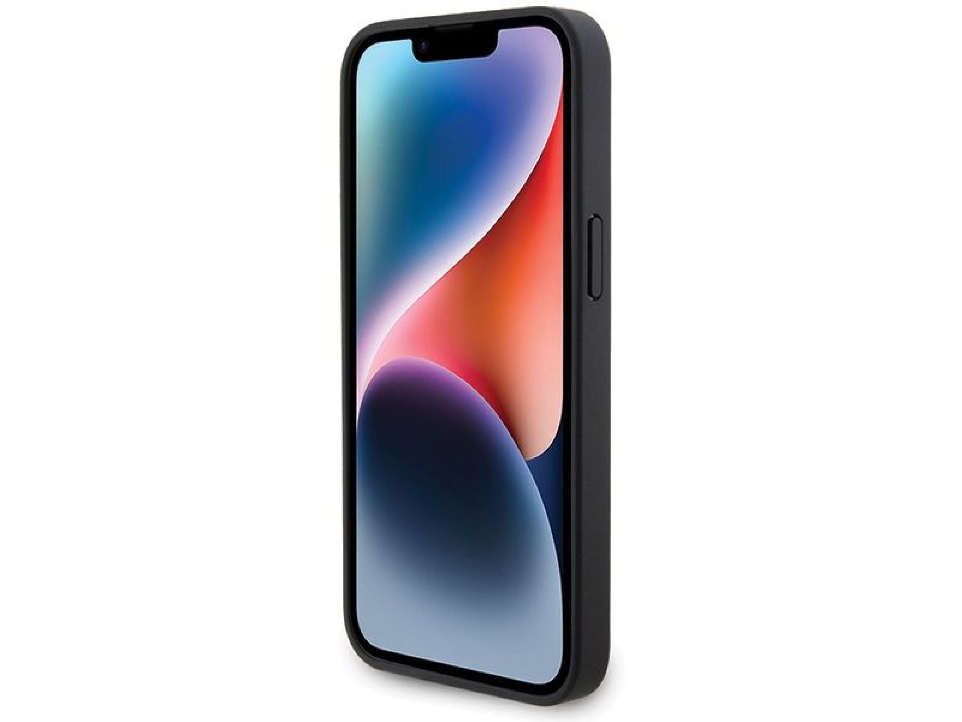 BMW Leather Carbon case for iPhone 15 Pro Max - black