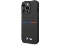 BMW Silicone Pattern iPhone 15 Pro Case - Black BMW Silicone Pattern iPhone 15 Pro Case - Black