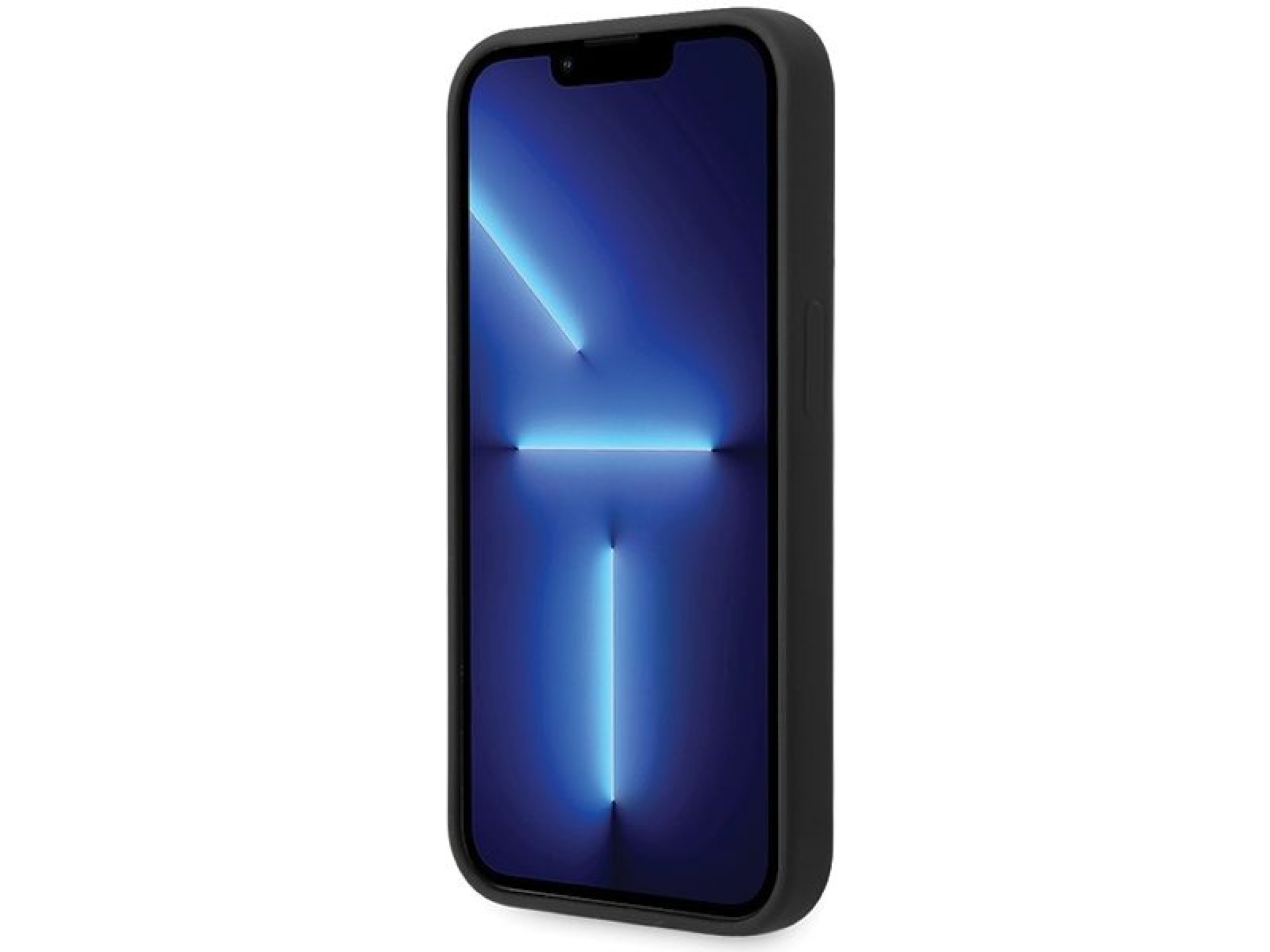 BMW Silicone Pattern iPhone 15 Pro Case - Black