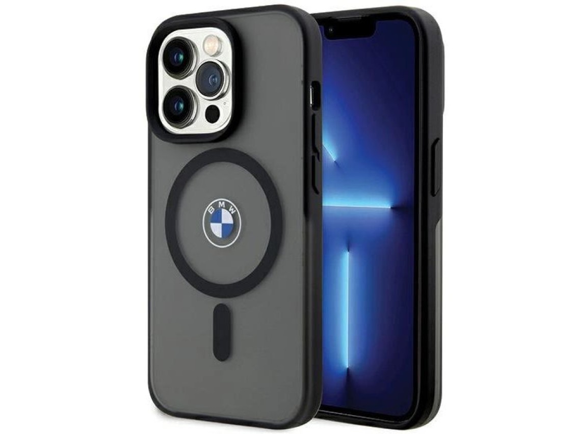 Funda BMW IML Signature MagSafe para iPhone 15 Pro - Negra