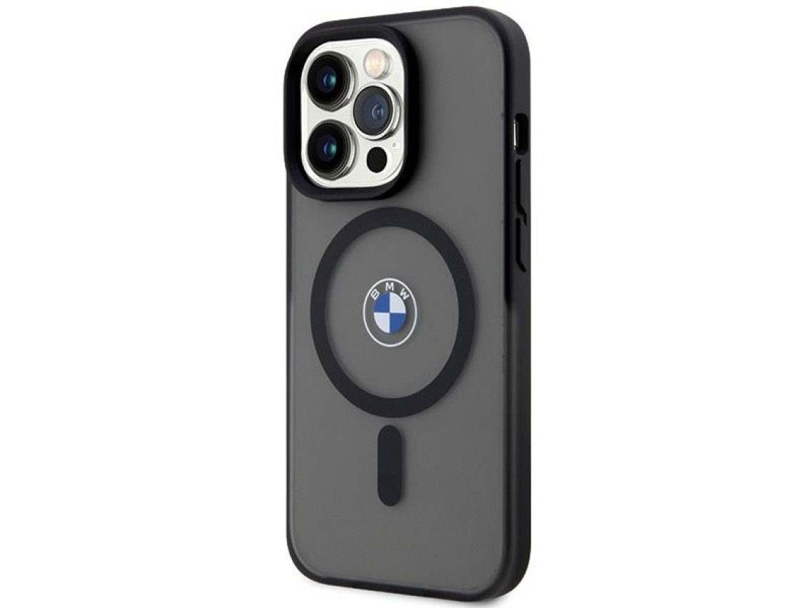 Funda BMW IML Signature MagSafe para iPhone 15 Pro - Negra