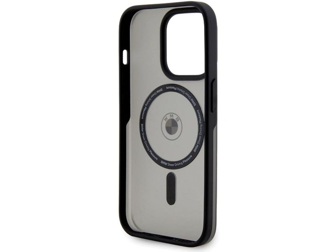Funda BMW IML Signature MagSafe para iPhone 15 Pro - Negra