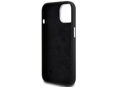 Funda BMW Signature de silicona líquida MagSafe para iPhone 15 Plus - negra Funda BMW Signature de silicona líquida MagSafe para iPhone 15 Plus - negra