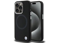 Funda BMW Signature de silicona líquida MagSafe para iPhone 15 Pro - negra Funda BMW Signature de silicona líquida MagSafe para iPhone 15 Pro - negra