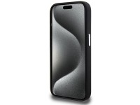 BMW Signature Liquid Silicone MagSafe case for iPhone 15 Pro Max - black