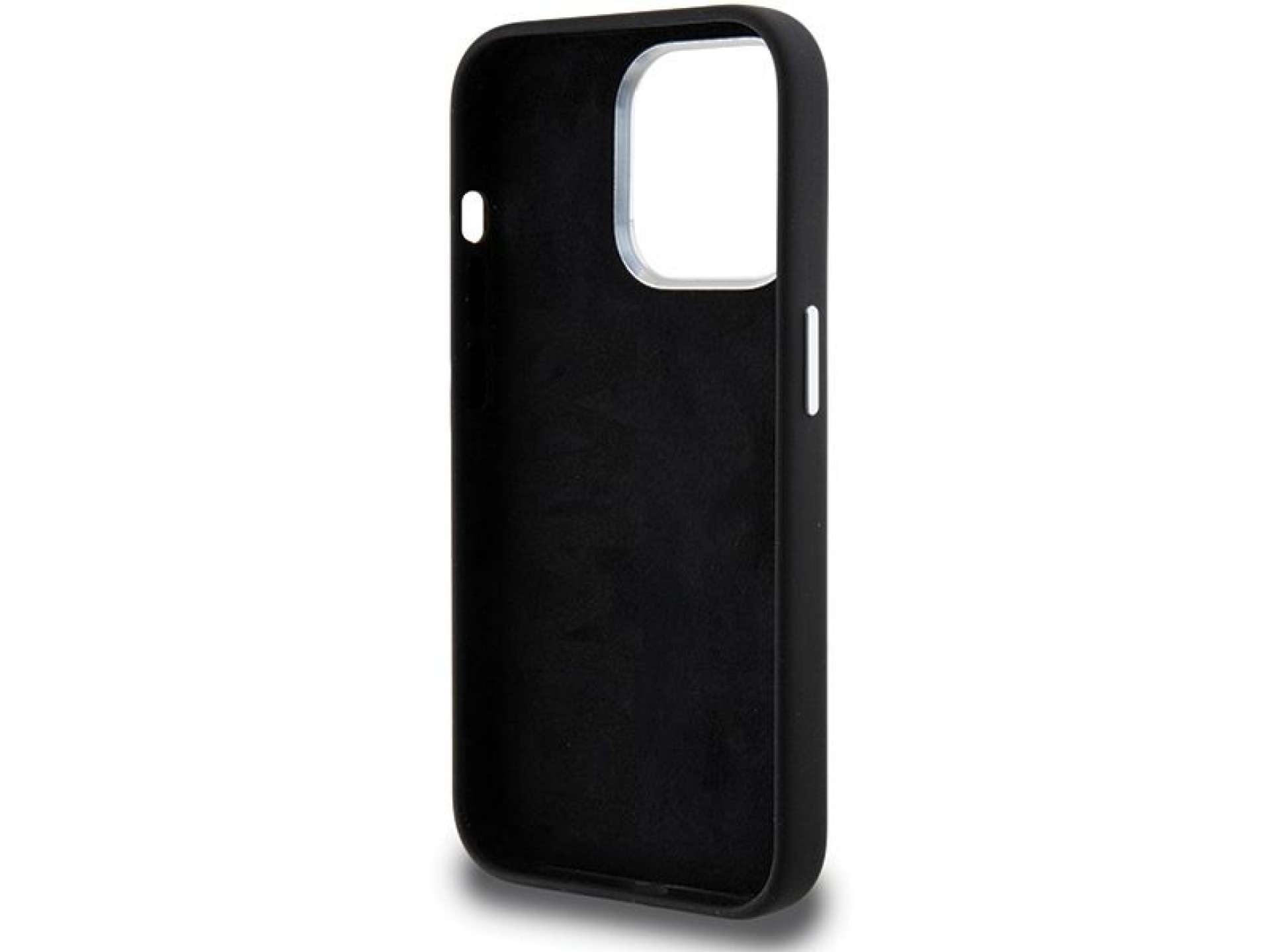 BMW Signature Liquid Silicone MagSafe case for iPhone 15 Pro Max - black