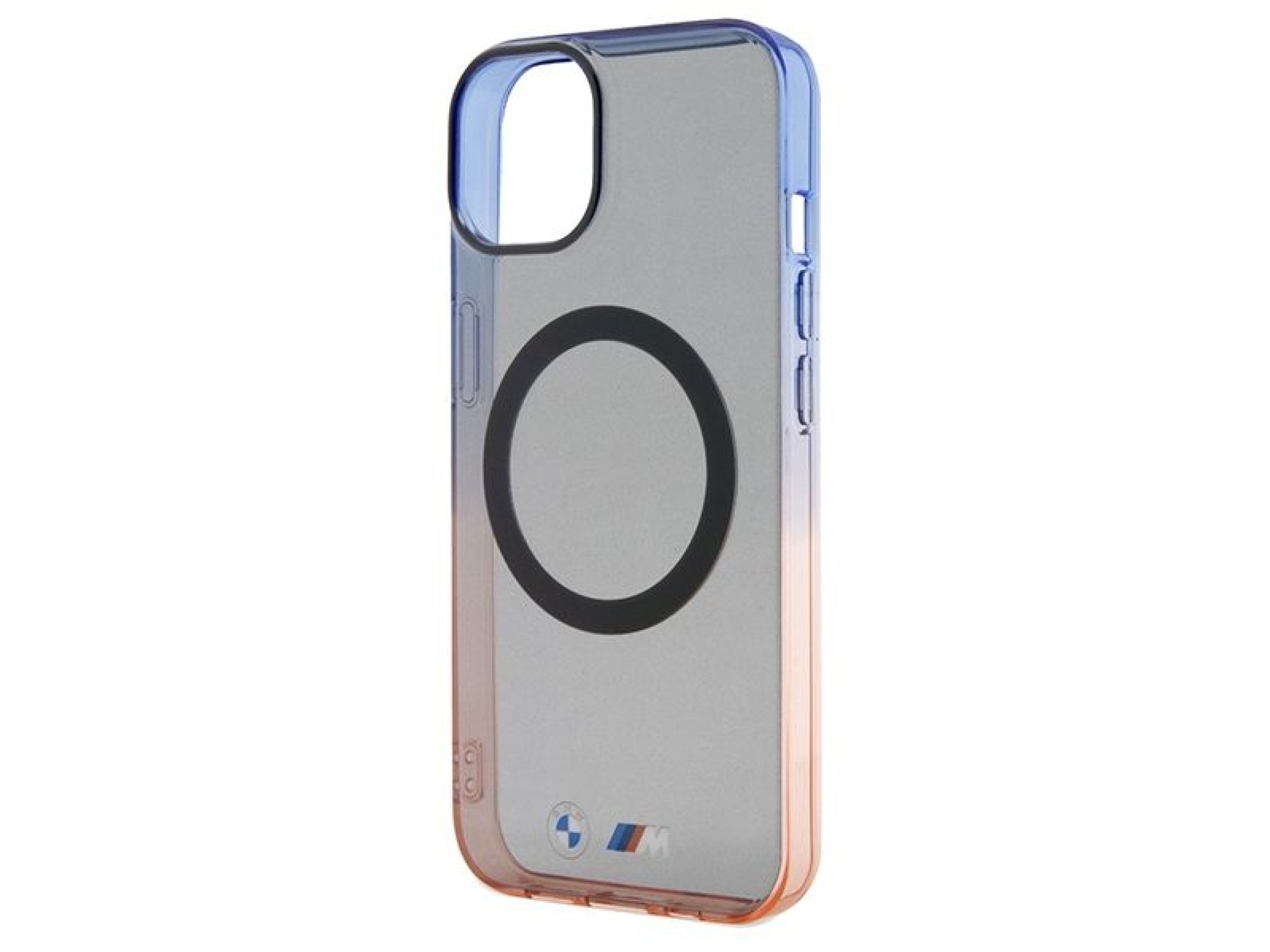 BMW Gradient Bumper MagSafe Case for iPhone 15 Plus / 14 Plus - Gray