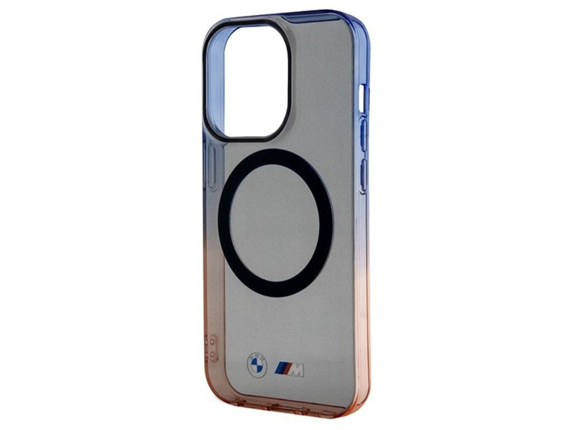 BMW Gradient Bumper MagSafe case for iPhone 15 Pro Max - gray