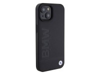 BMW BMHMP15SSLLBK iPhone 15 6.1" negro/negro MagSafe funda rígida con logotipo impreso BMW BMHMP15SSLLBK iPhone 15 6.1" negro/negro MagSafe funda rígida con logotipo impreso