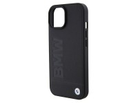 BMW BMHMP15SSLLBK iPhone 15 6.1" negro/negro MagSafe funda rígida con logotipo impreso BMW BMHMP15SSLLBK iPhone 15 6.1" negro/negro MagSafe funda rígida con logotipo impreso