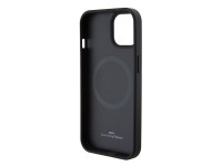 BMW BMHMP15SSLLBK iPhone 15 6.1" negro/negro MagSafe funda rígida con logotipo impreso BMW BMHMP15SSLLBK iPhone 15 6.1" negro/negro MagSafe funda rígida con logotipo impreso