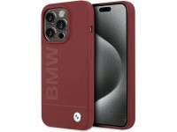 BMW Silicone Big Logo MagSafe case for iPhone 15 Pro - red