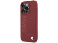BMW Silicone Big Logo MagSafe case for iPhone 15 Pro - red