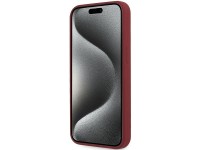 BMW Silicone Big Logo MagSafe case for iPhone 15 Pro - red