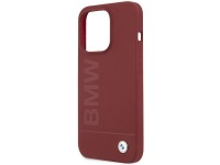 BMW Silicone Big Logo MagSafe case for iPhone 15 Pro - red