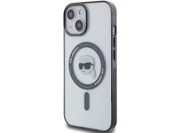 Karl Lagerfeld KLHMP15SHKHNOTK iPhone 15 6.1" transparent hardcase IML Karl`s Head MagSafe Karl Lagerfeld KLHMP15SHKHNOTK iPhone 15 6.1" transparent hardcase IML Karl`s Head MagSafe