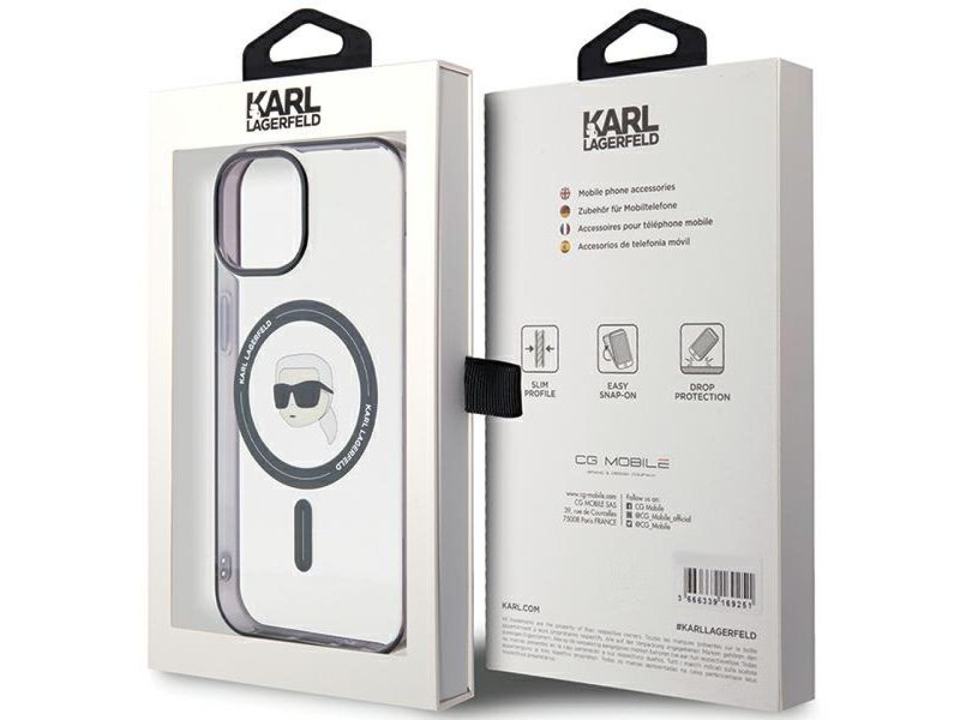 Karl Lagerfeld KLHMP15SHKHNOTK iPhone 15 6.1