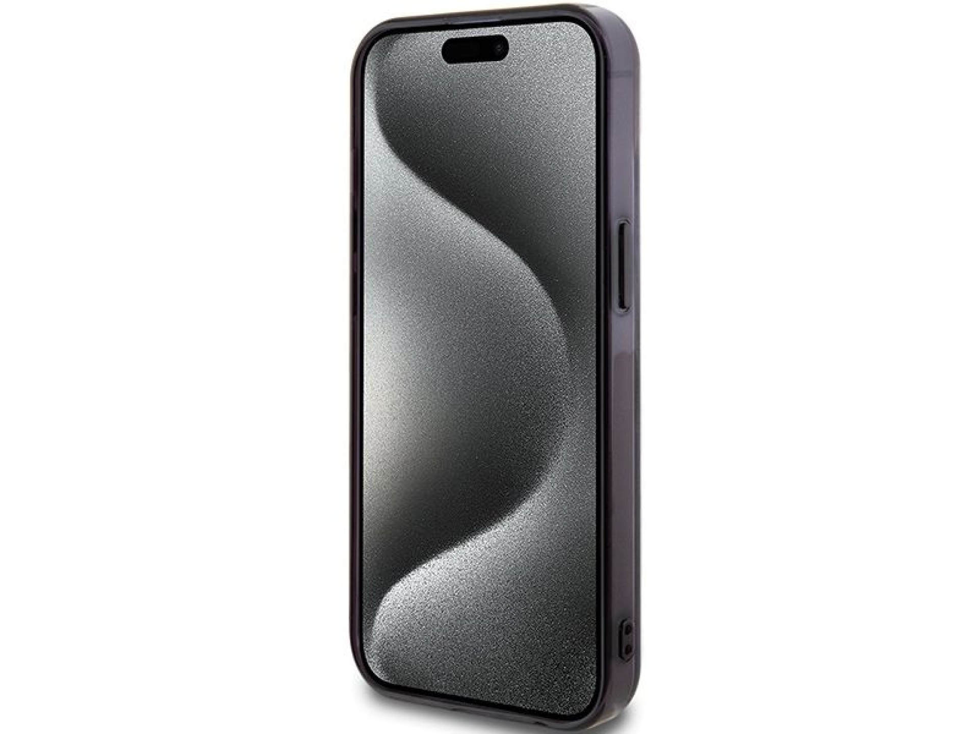 Karl Lagerfeld KLHMP15MHKHNOTK Capa rígida transparente para iPhone 15 Plus 6.7