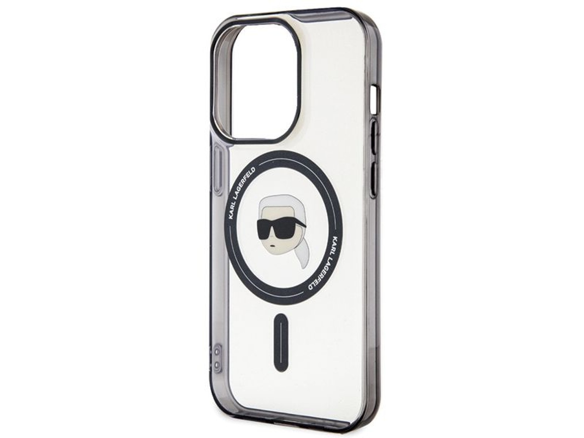 Capa Karl Lagerfeld KLHMP15LHKHNOTK para iPhone 15 Pro - transparente