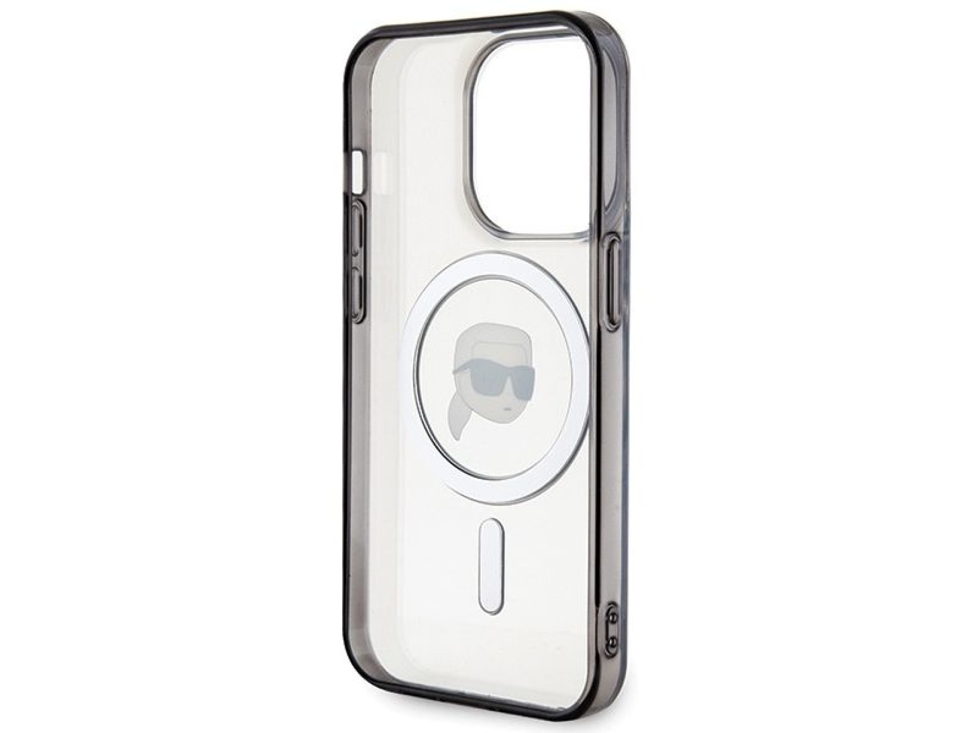 Capa Karl Lagerfeld KLHMP15LHKHNOTK para iPhone 15 Pro - transparente