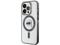 Karl Lagerfeld KLHMP15XHKHNOTK Capa rígida transparente para iPhone 15 Pro Max 6.7" IML Karl's Head Karl Lagerfeld KLHMP15XHKHNOTK Capa rígida transparente para iPhone 15 Pro Max 6.7" IML Karl's Head