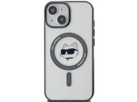 Karl Lagerfeld KLHMP15SHCHNOTK iPhone 15 6.1" transparent hardcase IML Choupette`s Head MagSafe Karl Lagerfeld KLHMP15SHCHNOTK iPhone 15 6.1" transparent hardcase IML Choupette`s Head MagSafe