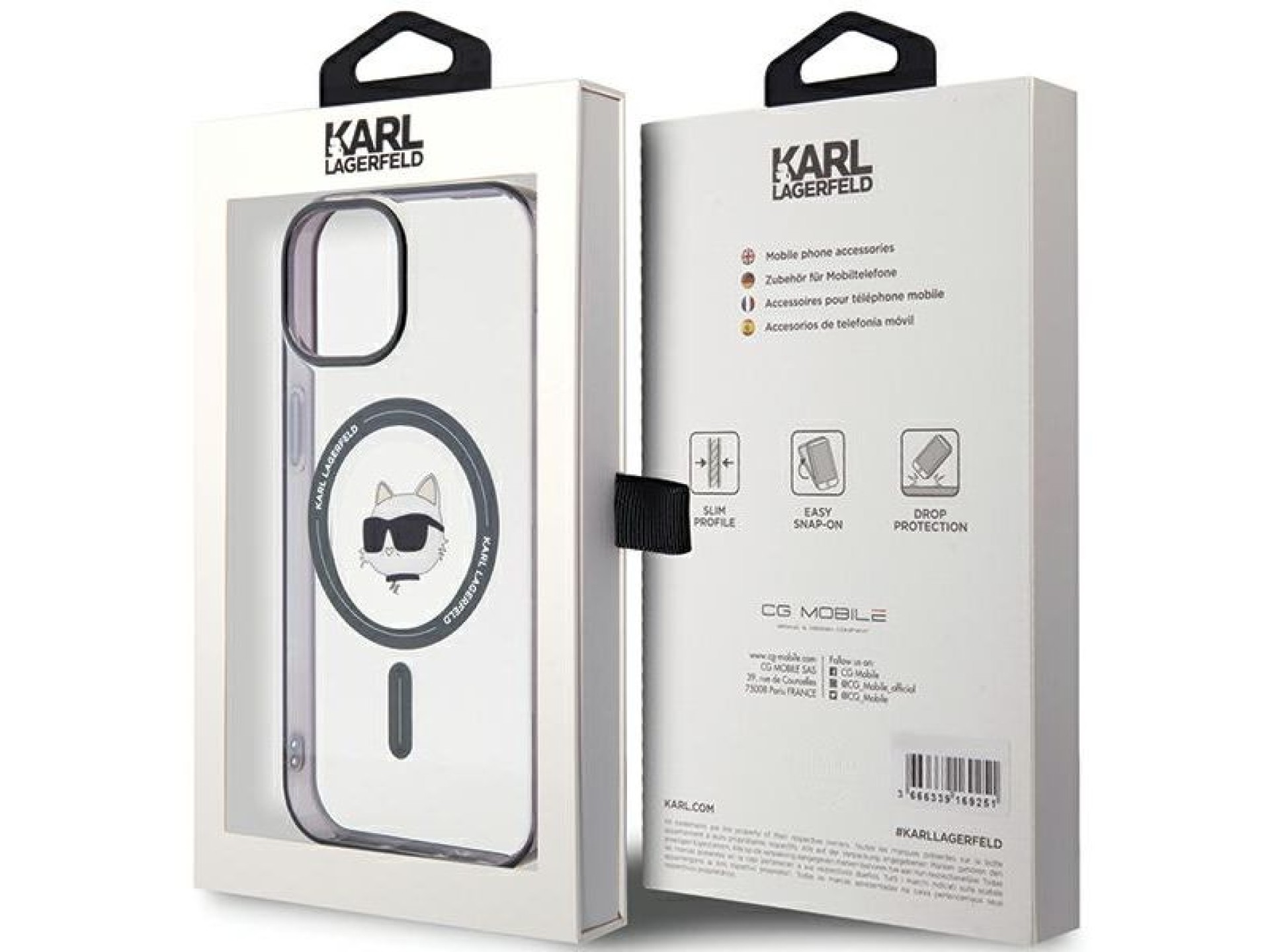 Karl Lagerfeld KLHMP15SHCHNOTK iPhone 15 6.1