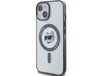Capa rígida transparente Karl Lagerfeld KLHMP15MHCHNOTK para iPhone 15 Plus de 6,7" com estampa IML Capa rígida transparente Karl Lagerfeld KLHMP15MHCHNOTK para iPhone 15 Plus de 6,7" com estampa IML