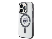 Karl Lagerfeld IML Choupette's Head MagSafe case for iPhone 15 Pro - transparent Karl Lagerfeld IML Choupette's Head MagSafe case for iPhone 15 Pro - transparent