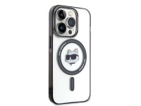 Karl Lagerfeld IML Choupette's Head MagSafe case for iPhone 15 Pro - transparent Karl Lagerfeld IML Choupette's Head MagSafe case for iPhone 15 Pro - transparent