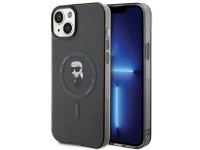 Karl Lagerfeld IML Ikonik MagSafe case for iPhone 15 Plus - black Karl Lagerfeld IML Ikonik MagSafe case for iPhone 15 Plus - black