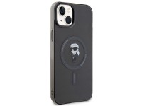 Karl Lagerfeld IML Ikonik MagSafe case for iPhone 15 Plus - black Karl Lagerfeld IML Ikonik MagSafe case for iPhone 15 Plus - black