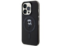 Funda Karl Lagerfeld IML Ikonik MagSafe para iPhone 15 Pro - negra Funda Karl Lagerfeld IML Ikonik MagSafe para iPhone 15 Pro - negra