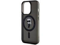 Karl Lagerfeld KLHMP15XHFCKNOK iPhone 15 Pro Max 6.7" negro/negro carcasa rígida IML Ikonik MagSafe Karl Lagerfeld KLHMP15XHFCKNOK iPhone 15 Pro Max 6.7" negro/negro carcasa rígida IML Ikonik MagSafe