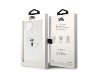 Funda Karl Lagerfeld IML Ikonik MagSafe para iPhone 15 Plus - transparente Funda Karl Lagerfeld IML Ikonik MagSafe para iPhone 15 Plus - transparente