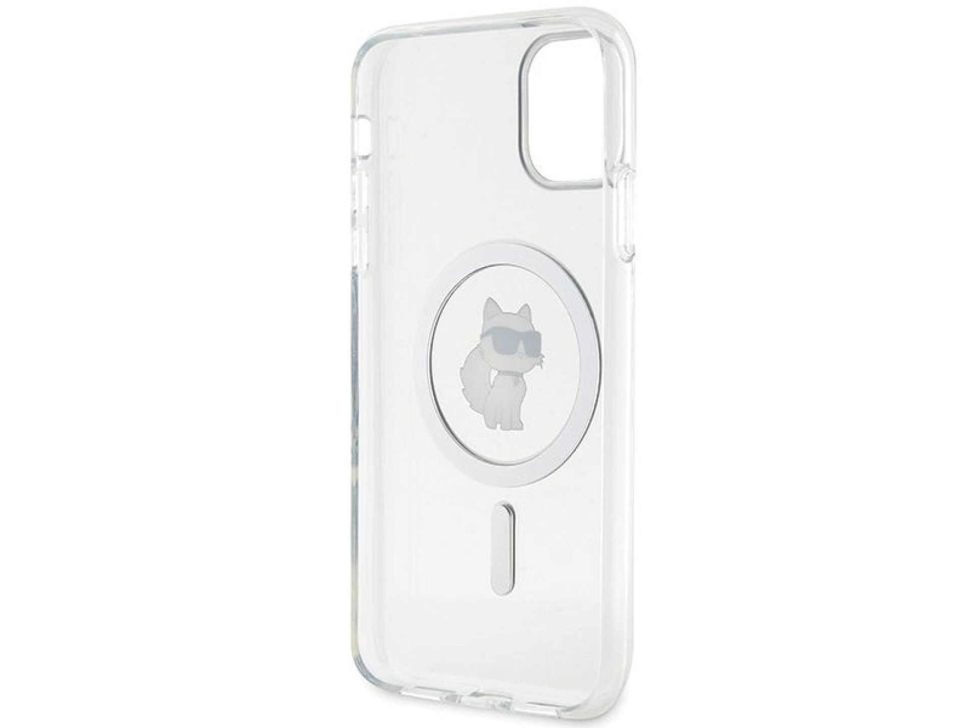 Karl Lagerfeld IML Choupette MagSafe case for iPhone 11 / Xr - transparent