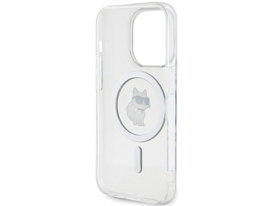 Funda Karl Lagerfeld IML Choupette MagSafe para iPhone 13 Pro / 13 - transparente