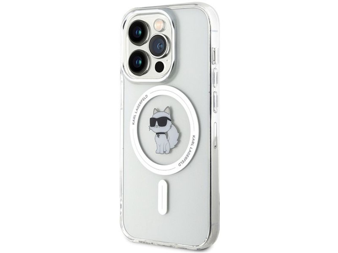 Karl Lagerfeld IML Choupette MagSafe case for iPhone 13 Pro Max - transparent