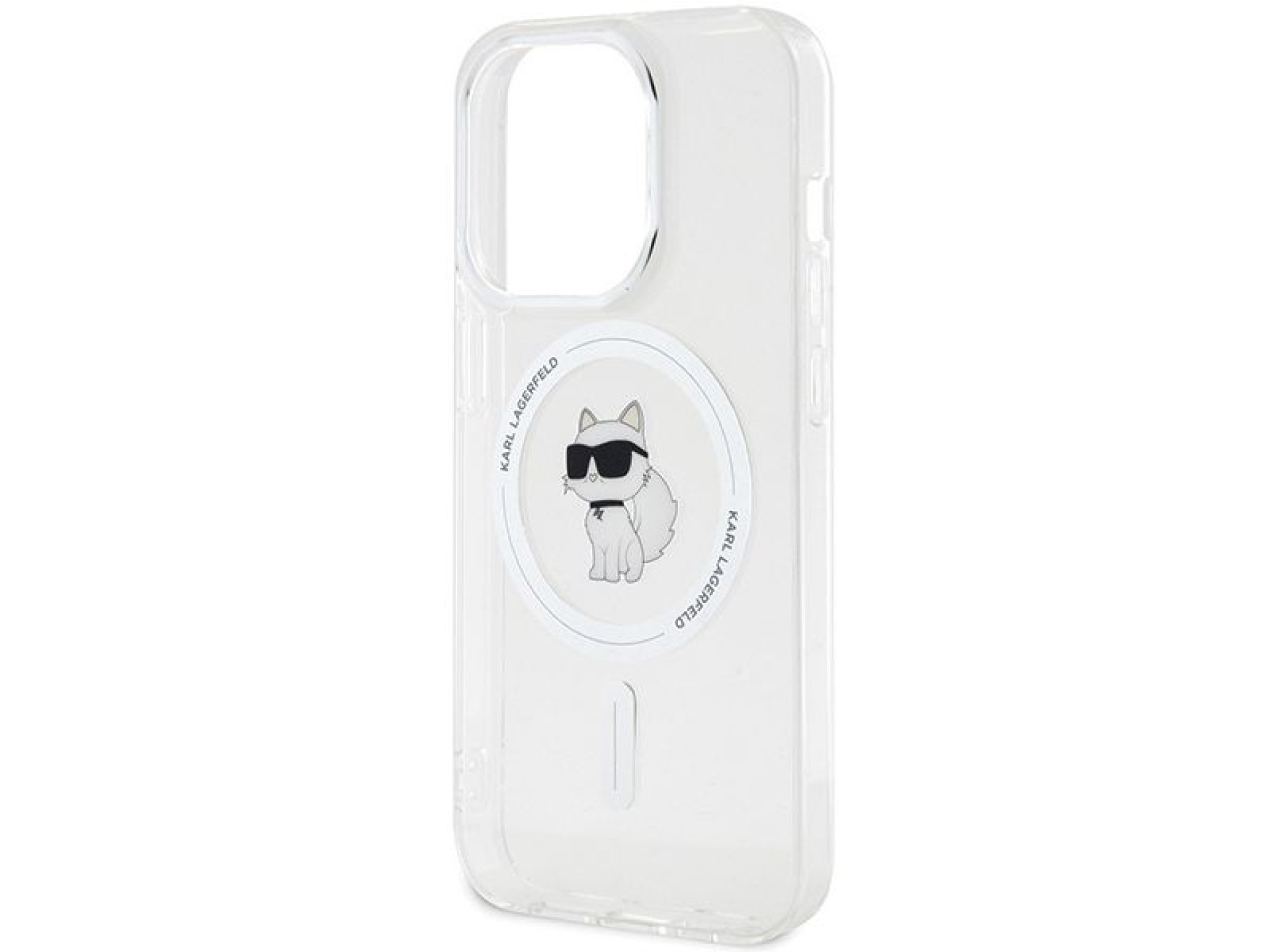Funda Karl Lagerfeld IML Choupette MagSafe para iPhone 14 Pro Max - transparente
