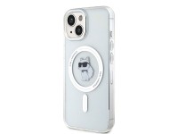Funda Karl Lagerfeld IML Choupette MagSafe para iPhone 15 - transparente Funda Karl Lagerfeld IML Choupette MagSafe para iPhone 15 - transparente